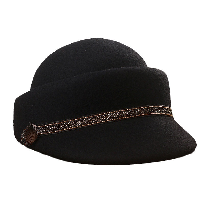 Men'S Fashion With Hat - 패션 여성 남성 세일러 블랙 여성