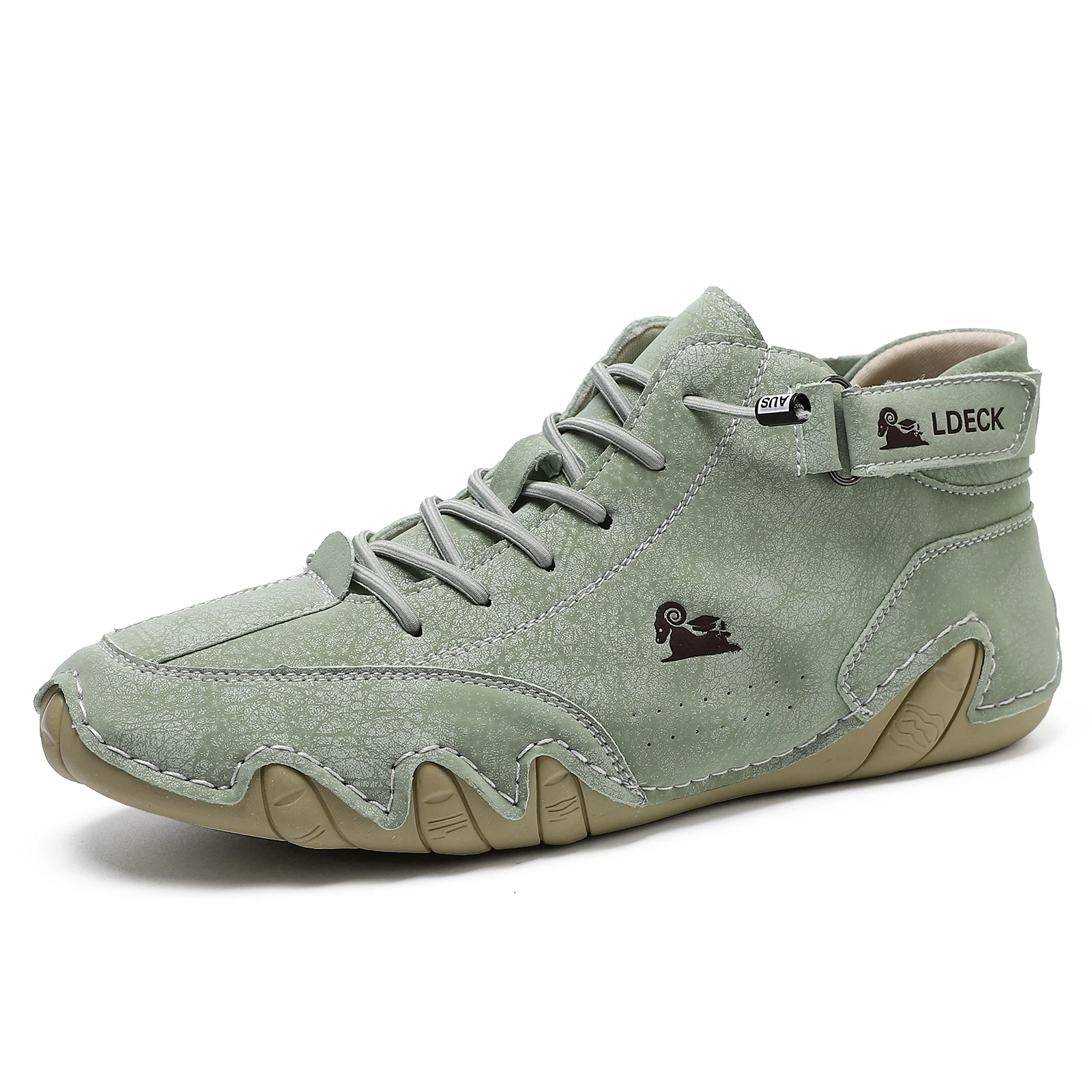 Mens Fashion Trainers - 남성 정품 가죽 신발 발목 부츠