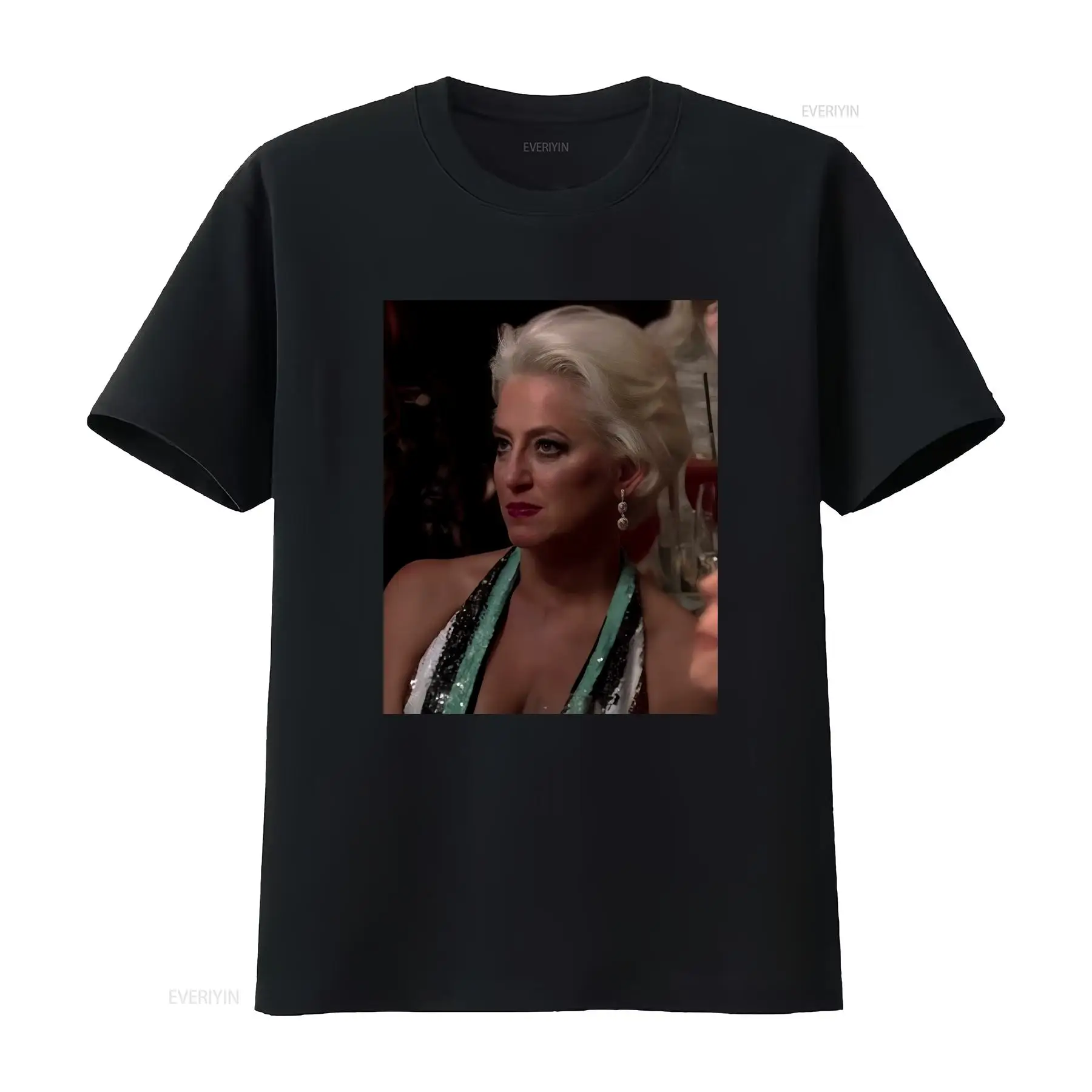Men'S Fashion New York - 패션 티셔츠 Dorinda Medley Angry Face