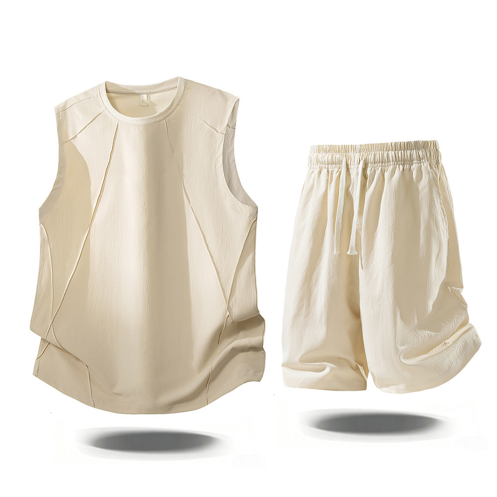 Mens Fashion Summer - 남성 캐주얼 투피스 세트 2026 여름