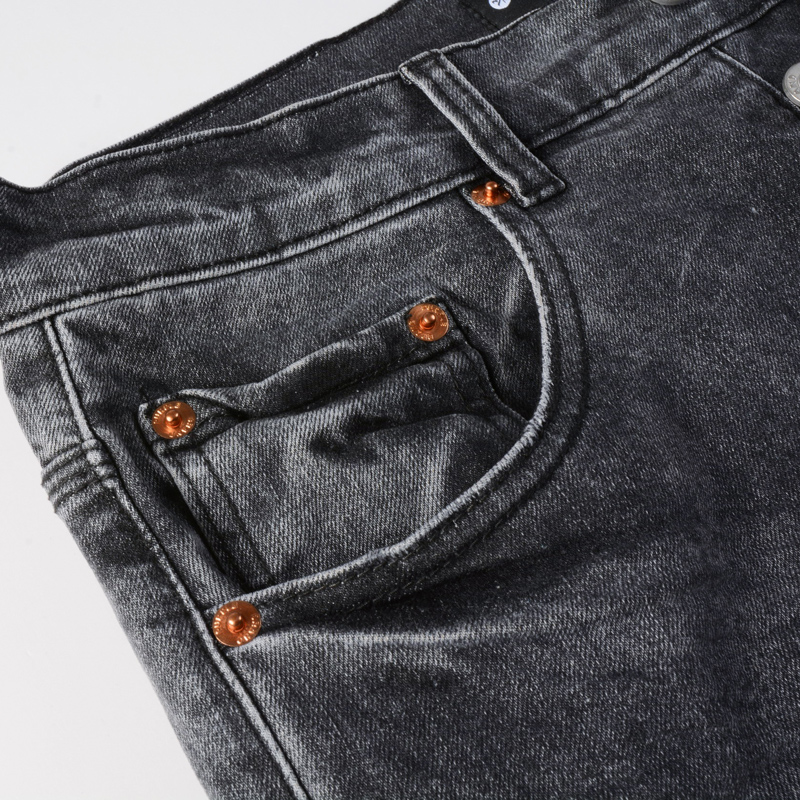 Y2K 스타일 남성용 슬림핏 스트레치 청바지, 트렌디한 - Men'S Fashion Grey Jeans 리뷰 및 가격