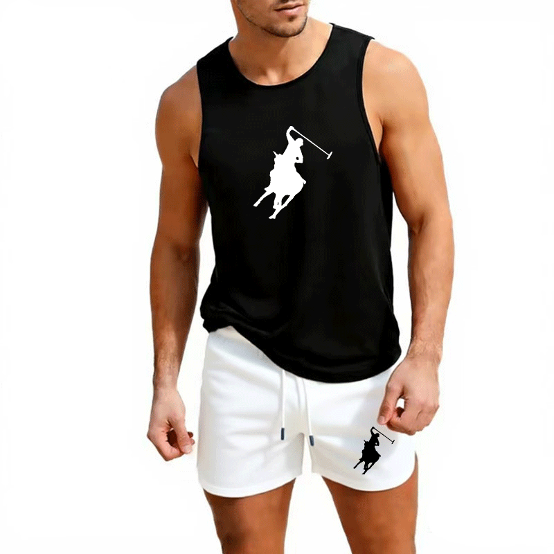 유럽 ​​남성 조끼 + 반바지 2 피스 여름 캐주얼 패 - Mens Fashion Summer 리뷰 및 가격