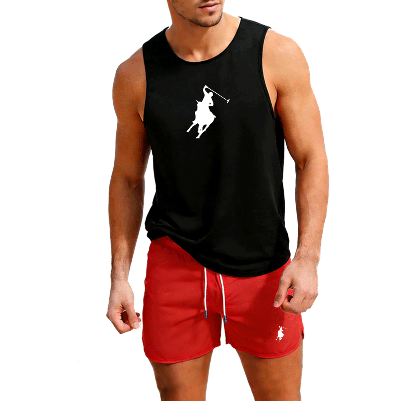 유럽 ​​남성 조끼 + 반바지 2 피스 여름 캐주얼 패 - Mens Fashion Summer 리뷰 및 가격