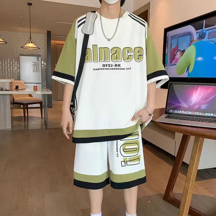 남성 캐주얼 2피스 스포츠웨어 세트 스트리트웨어 패션  - Mens Fashion Clothes 리뷰 및 가격