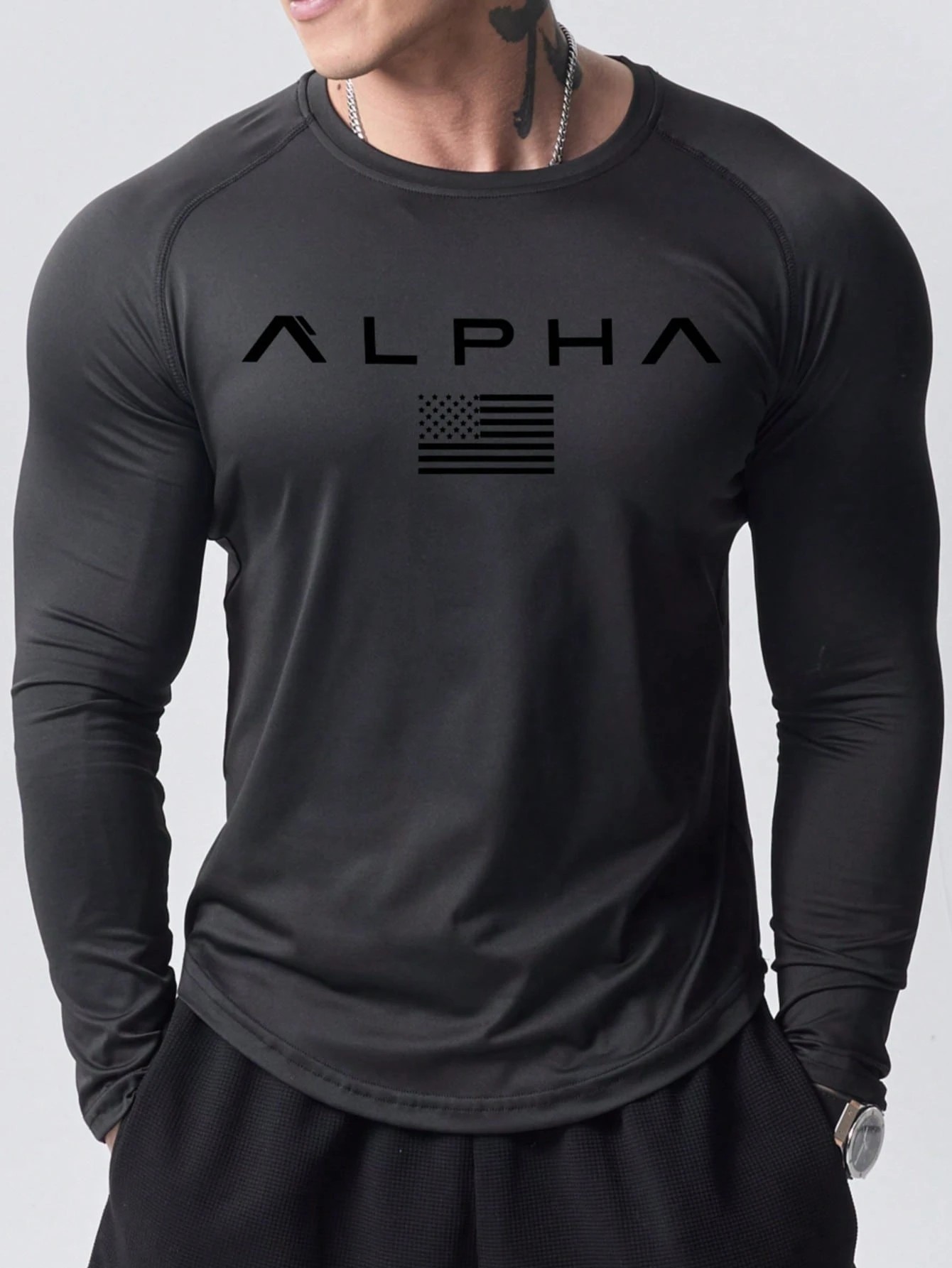 2025년 봄과 가을을 위한 새로운 남성용 긴팔 티셔츠 - Mens Fashion Clothes 리뷰 및 가격