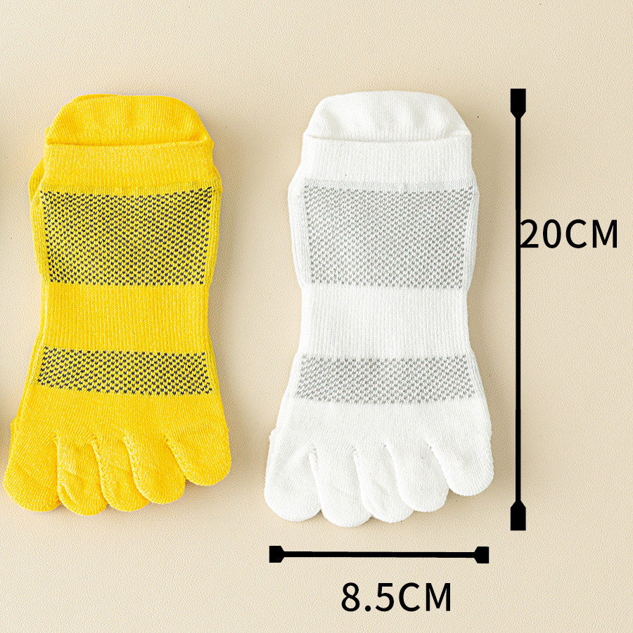 1 쌍 남자 다섯 손가락 스포츠 보트 양말 솔리드 컬러 - Socks Ankle Men 리뷰 및 가격