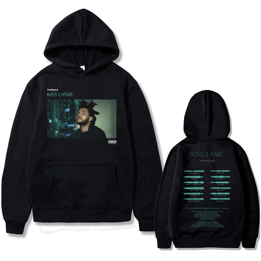 위켄드 키스 랜드 양면 프린트 남성용 가을 플리스 후드 - Mens Fashion Clothes 리뷰 및 가격