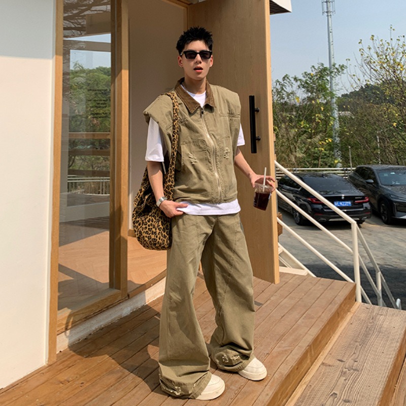 미국 패션 브랜드 레트로 데님 재킷 남성 여름 신상 실 - Mens Fashion Summer 리뷰 및 가격