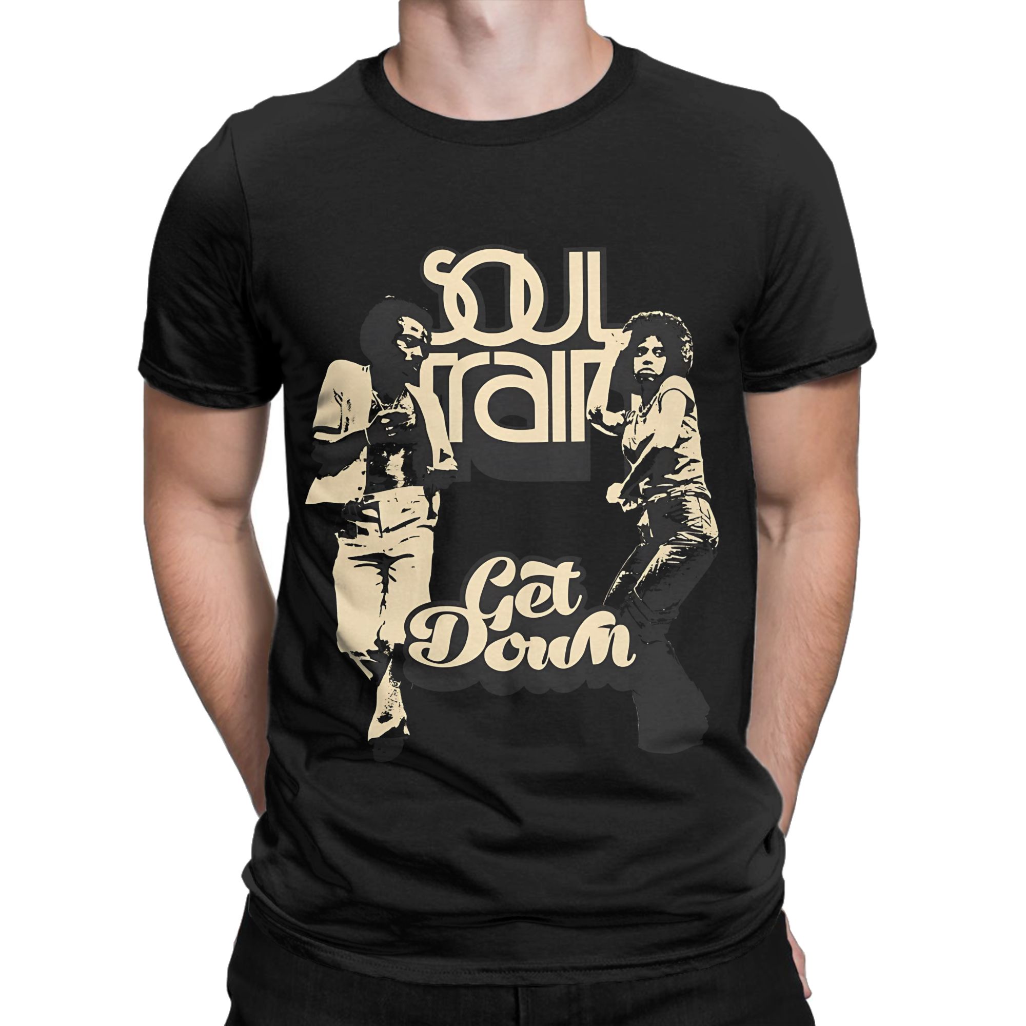 Soul Train 포스터 재미있는 그래픽 100% 면 - Poster Men Fashion 리뷰 및 가격