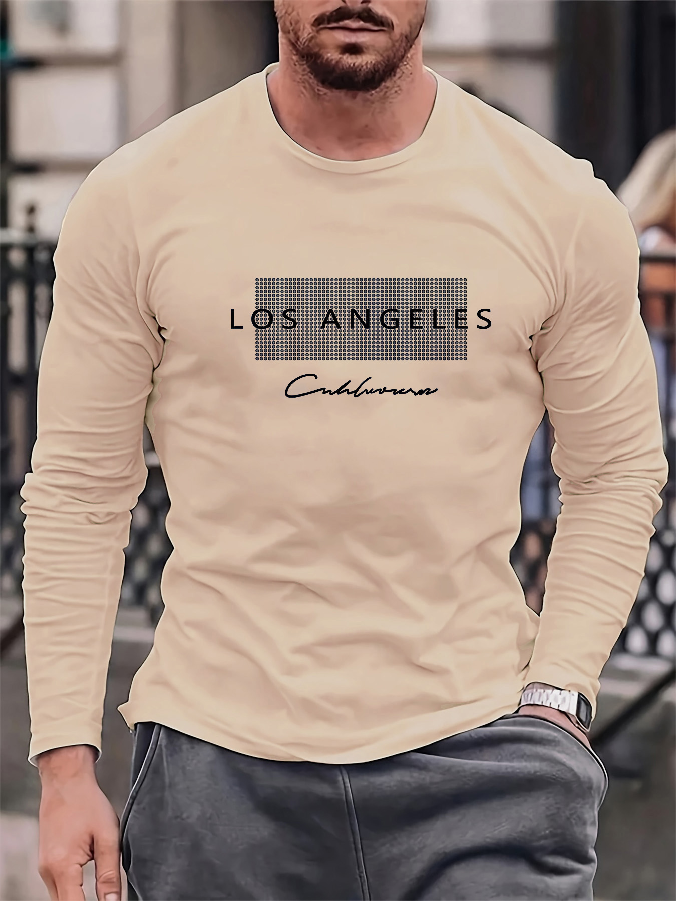 100% 순면 소재의 남성용 긴팔 라운드넥 루즈핏 캐주 - Men'S Fashion T Shirts 리뷰 및 가격