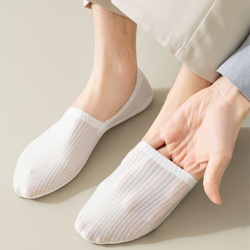 솔리드 컬러 양말 슬리퍼 속이 비치는 메쉬 통기성 여름 - Socks Ankle Men 리뷰 및 가격