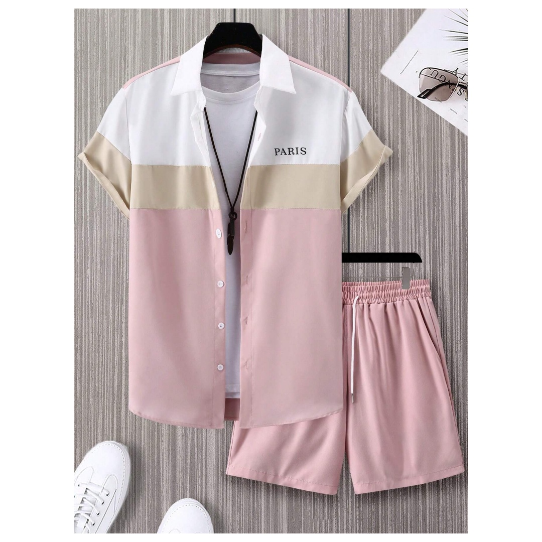 남성 패션 정장 블루 앤 화이트 패치워크 컬러 싱글 브 - Mens Fashion Clothes 리뷰 및 가격