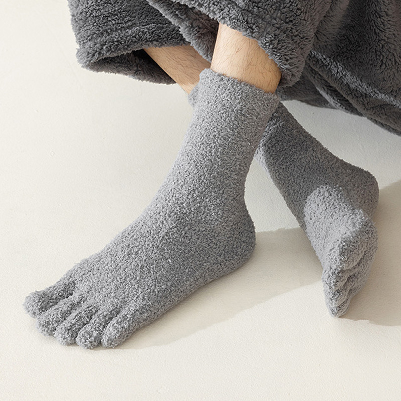 1/5 쌍 남성용 보온 발가락 양말 겨울용 두꺼운 따뜻 - Socks Ankle Men 리뷰 및 가격